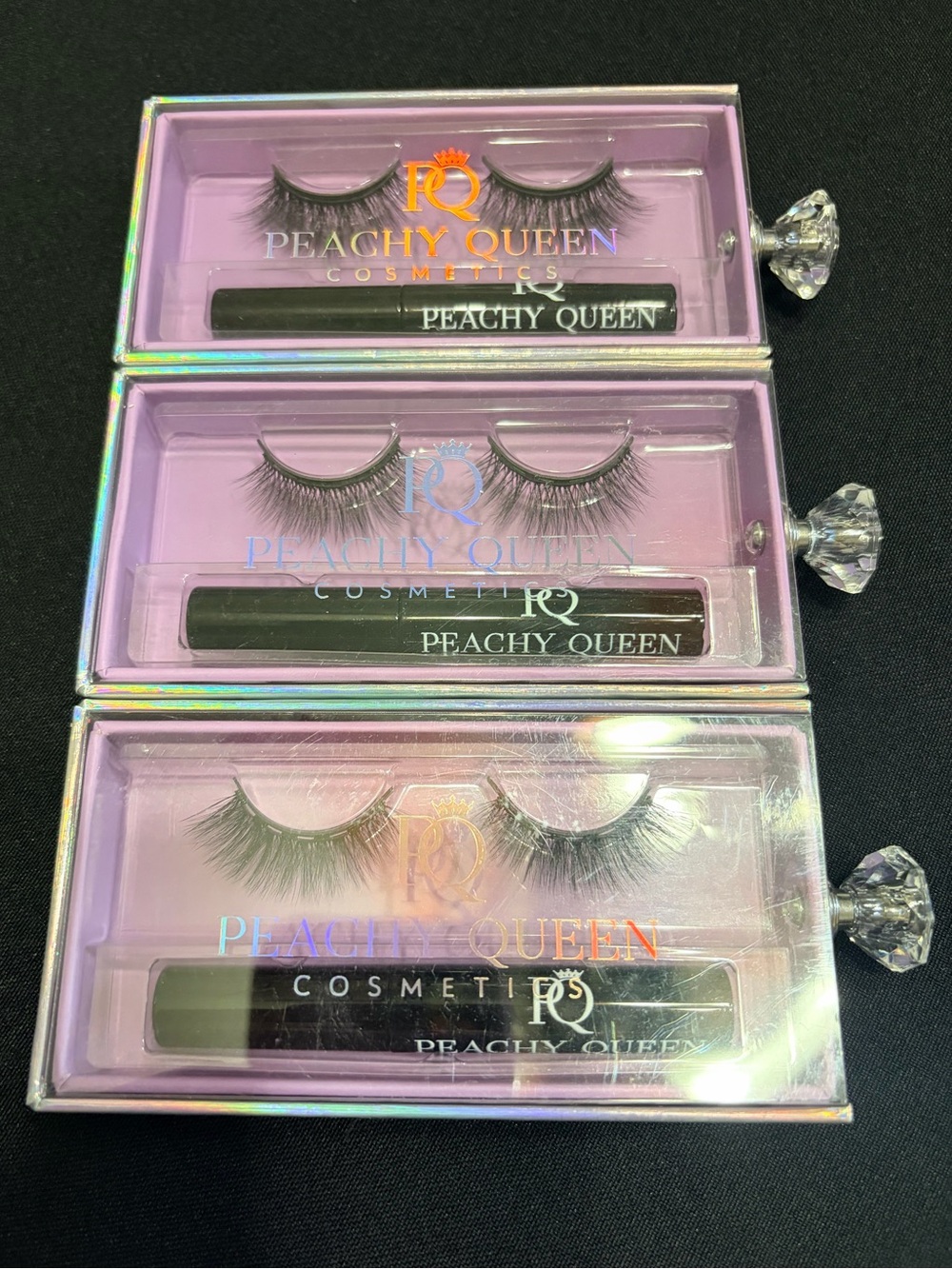 Peachy Queen Magnetic False Eyelashes and Magnetic Eyeliners New